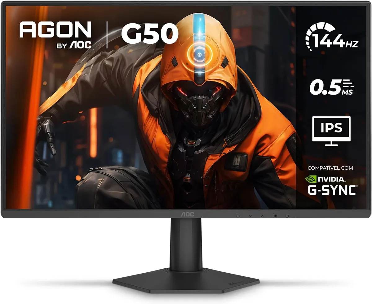 Monitor Gamer AOC AGON 27G50F 27" 144Hz IPS HDR10 G-SYNC